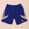 Adidas Boys Climalite Sportshorts 9-10 år Medium Blue Colourblock