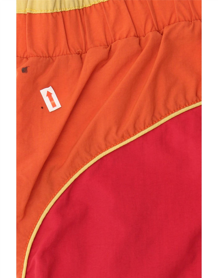 LOTTO Mens Graphic Swimming Shorts Large Red Colourblock Vintage Lotto and Second-Hand Lotto from Messina Hembry 