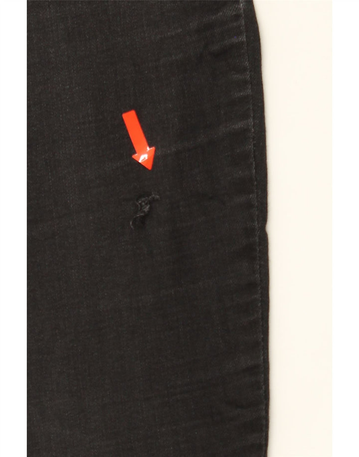 LEVI'S Womens 725 High Rise Bootcut Jeans W28 L30 Black Cotton Vintage Levi's and Second-Hand Levi's from Messina Hembry 