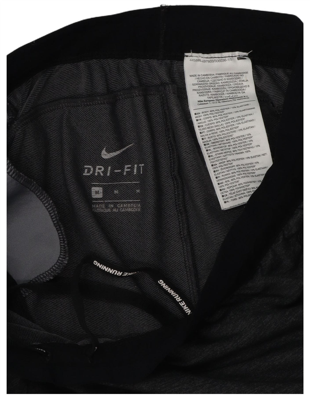 Nike Herre Dri Fit træningsdragt Bukser Joggers Medium Grey Colourblock