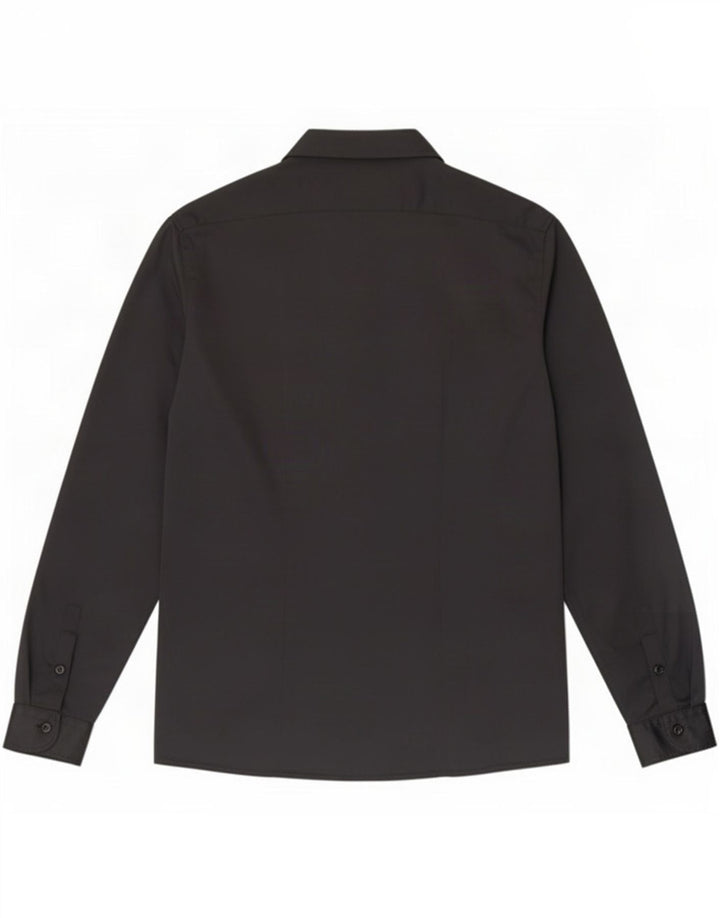 Benetton Dameskjorte UK 18 XL Sort Polyamid