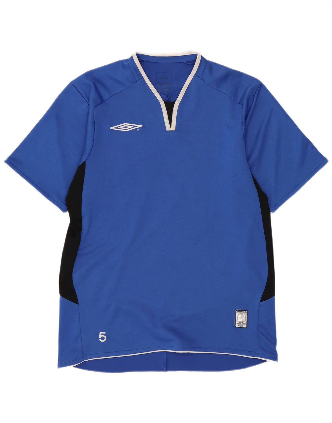 Lotto Herre T-Shirt Top Medium Blue Colourblock Polyester