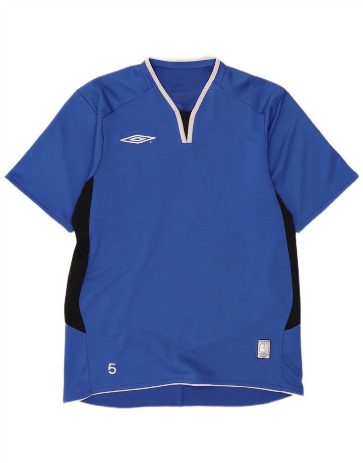 Lotto Herre T-Shirt Top Medium Blue Colourblock Polyester
