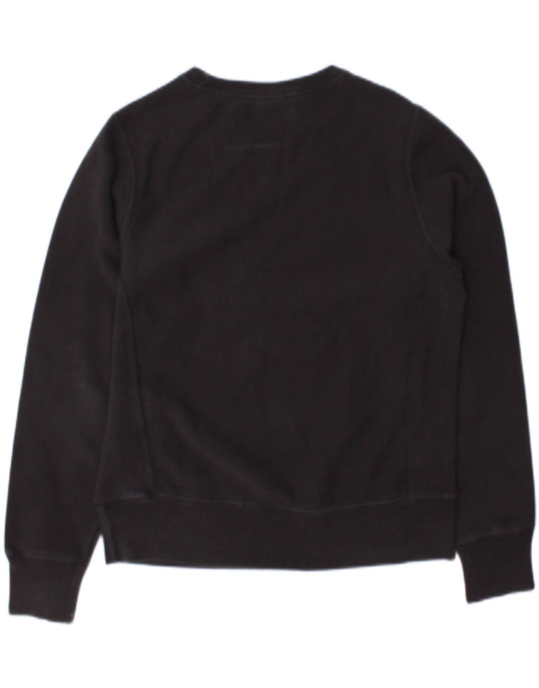 Champion Womens Grafisk Oversized Sweatshirt Jumper UK 10 Small Black