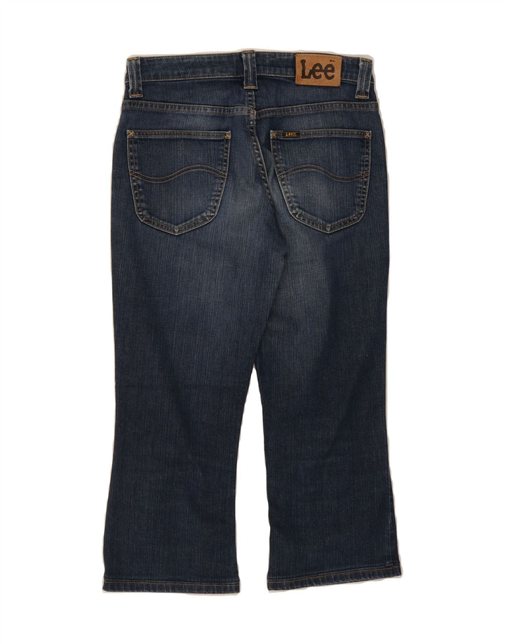 LEE Womens Felton Crop Bootcut Jeans W30 L21 Blue Cotton Vintage Lee and Second-Hand Lee from Messina Hembry 