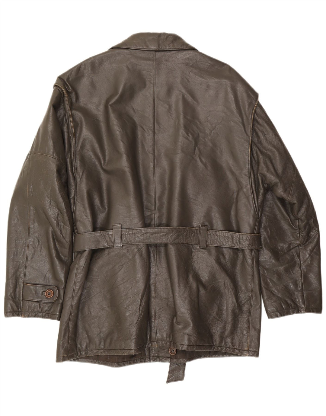 PICCINI Herre Læderjakke IT 54 2XL Brunt Læder