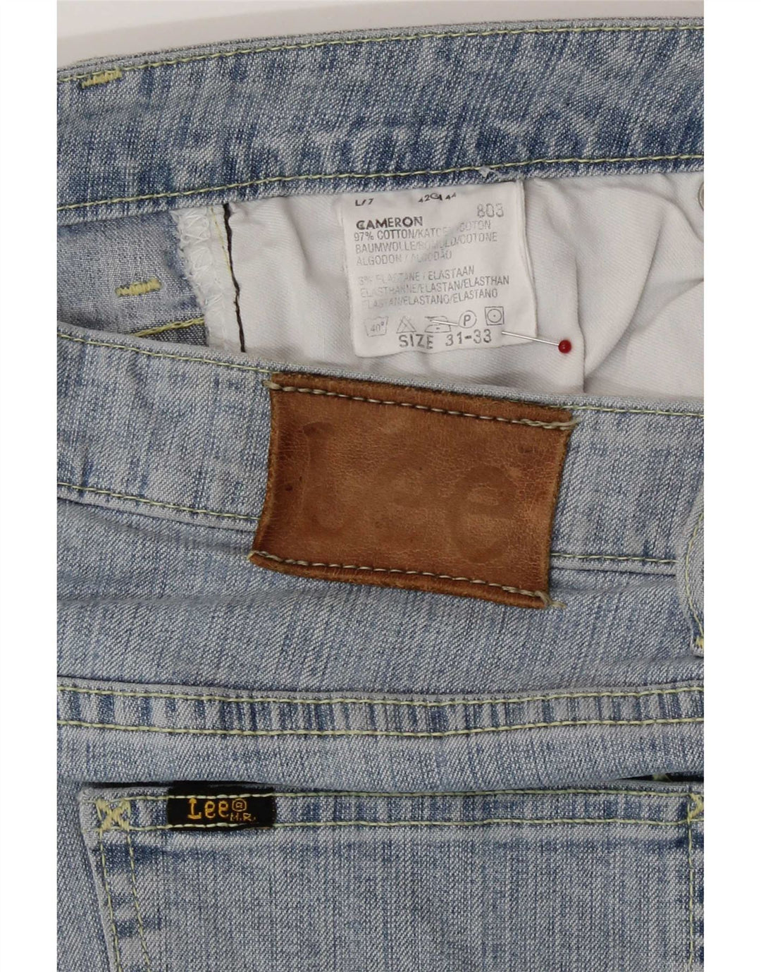 Lee Dame Cameron Bootcut Jeans W31 L33 Blå Bomuld