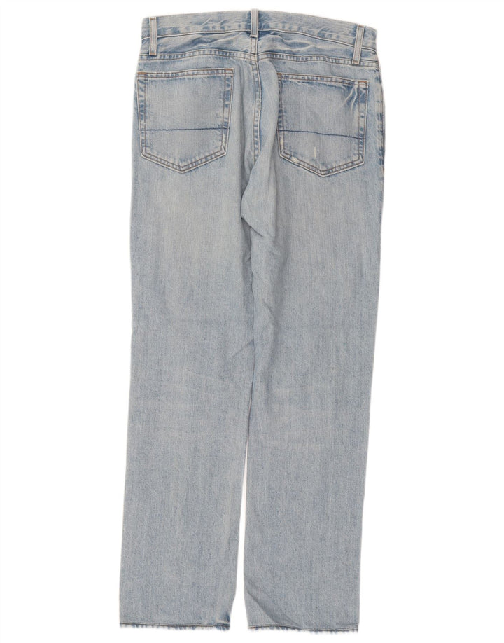 J. Crew Straight Jeans til mænd W30 L32 blå bomuld