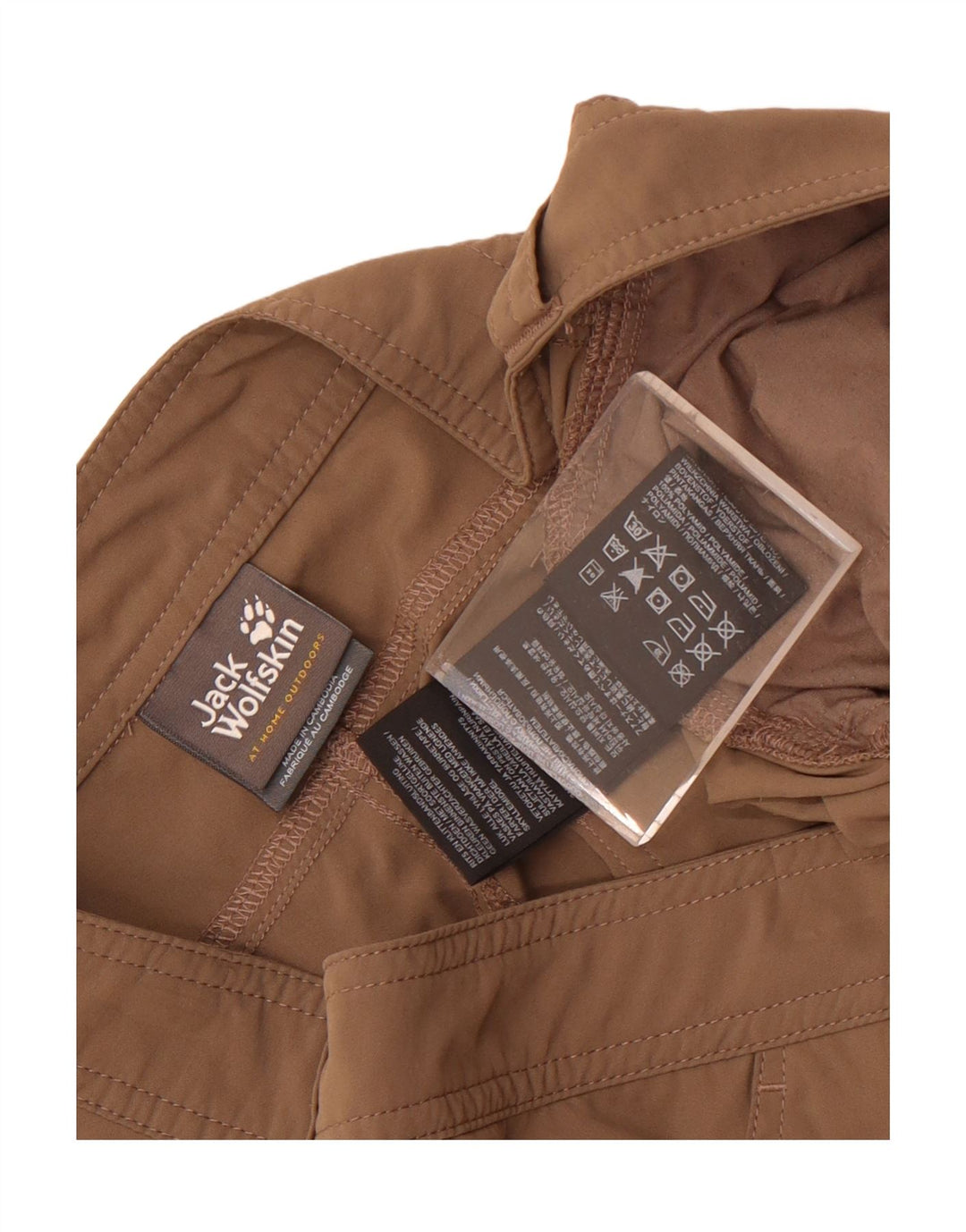 Jack & Jones Herre Cargo Shorts W40 XL Brun polyamid