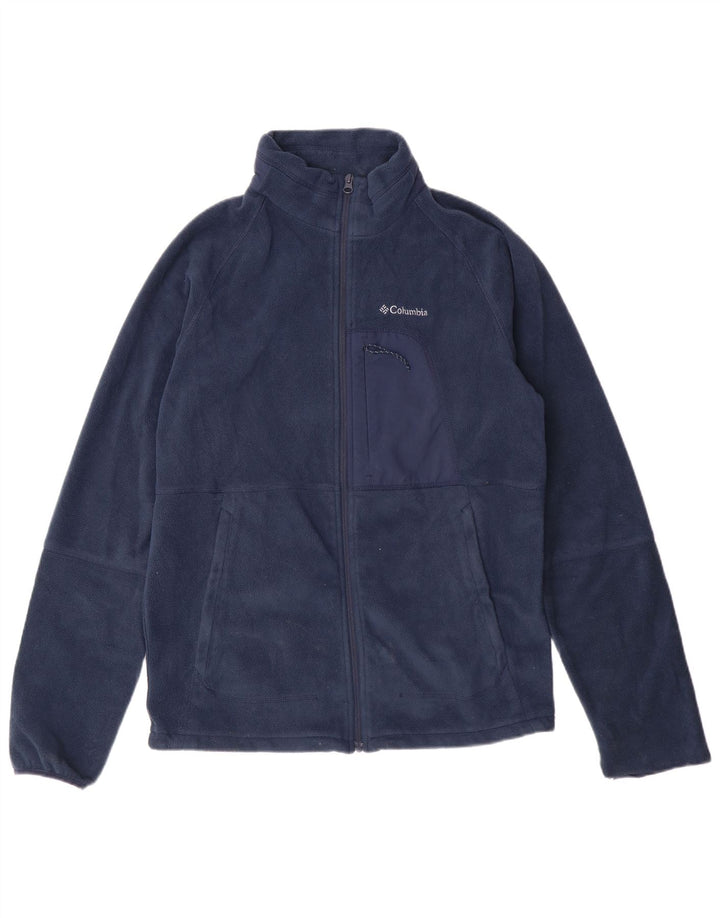 Columbia Fleecejakke til mænd mellem marineblå polyester