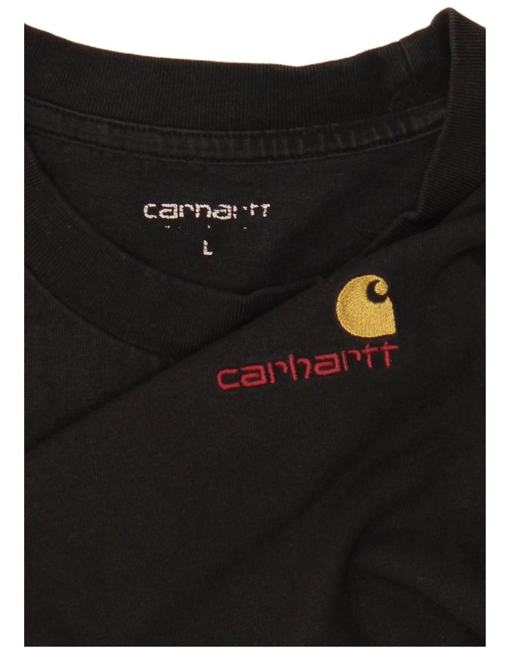 Carhartt Herre T-Shirt Top Stor Sort