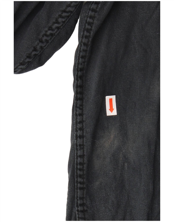 LEVI'S Denimskjorte til mænd XL Sort bomuld