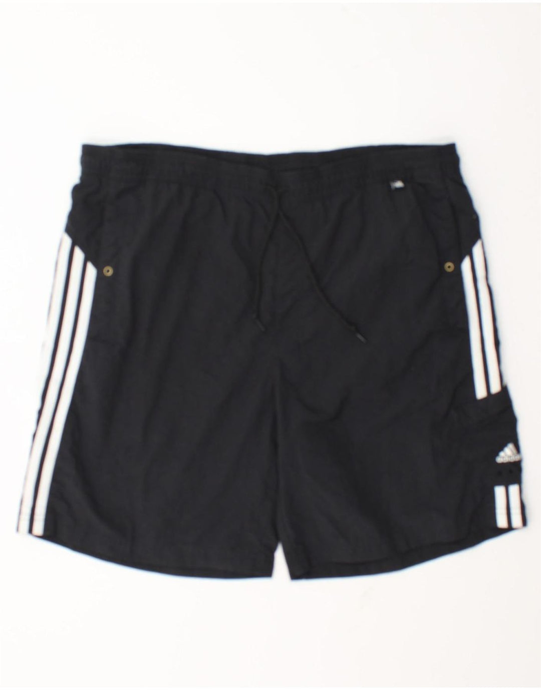 Adidas Sportshorts til mænd, store sorte polyamid