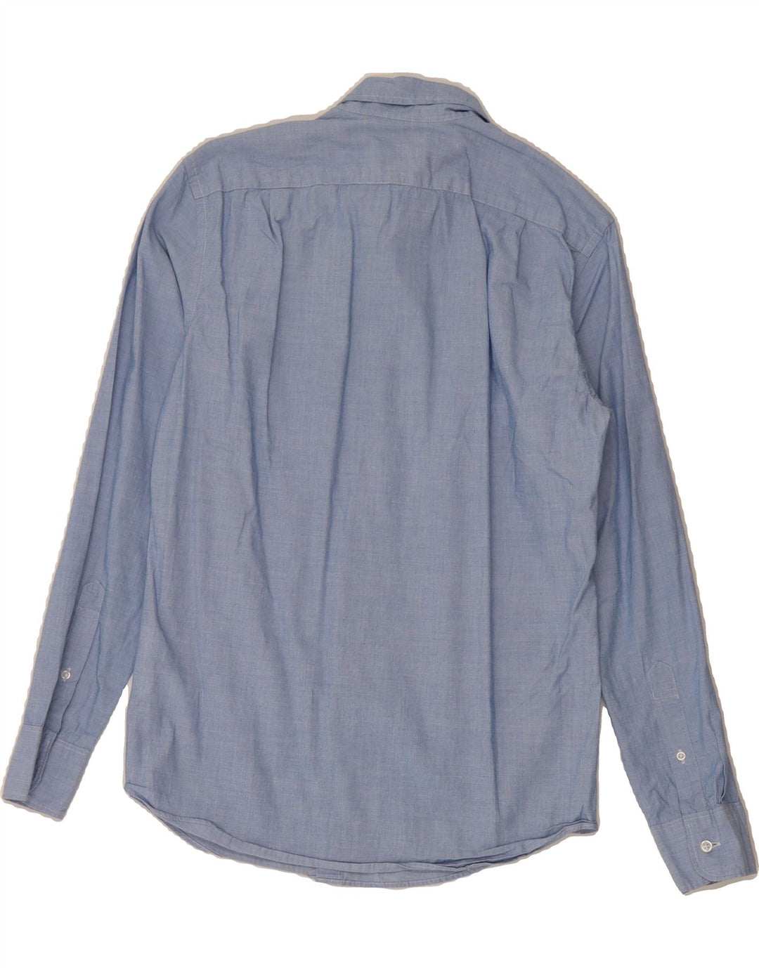 J. CREW Mens Flex Slim Shirt Small Blue Cotton Vintage J. Crew and Second-Hand J. Crew from Messina Hembry 