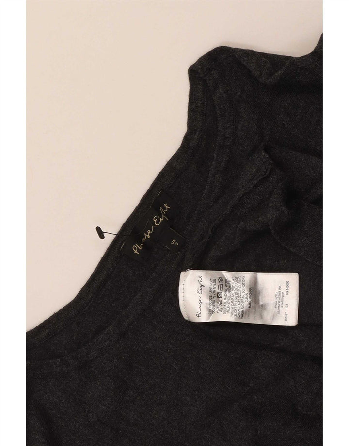 Phase Eight Womens Batwing Bluse Top UK 16 Large Grå Viscose