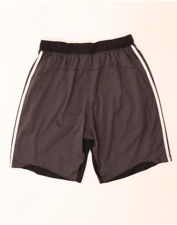 Adidas Herre Sportshorts Medium Grey Colourblock Polyester