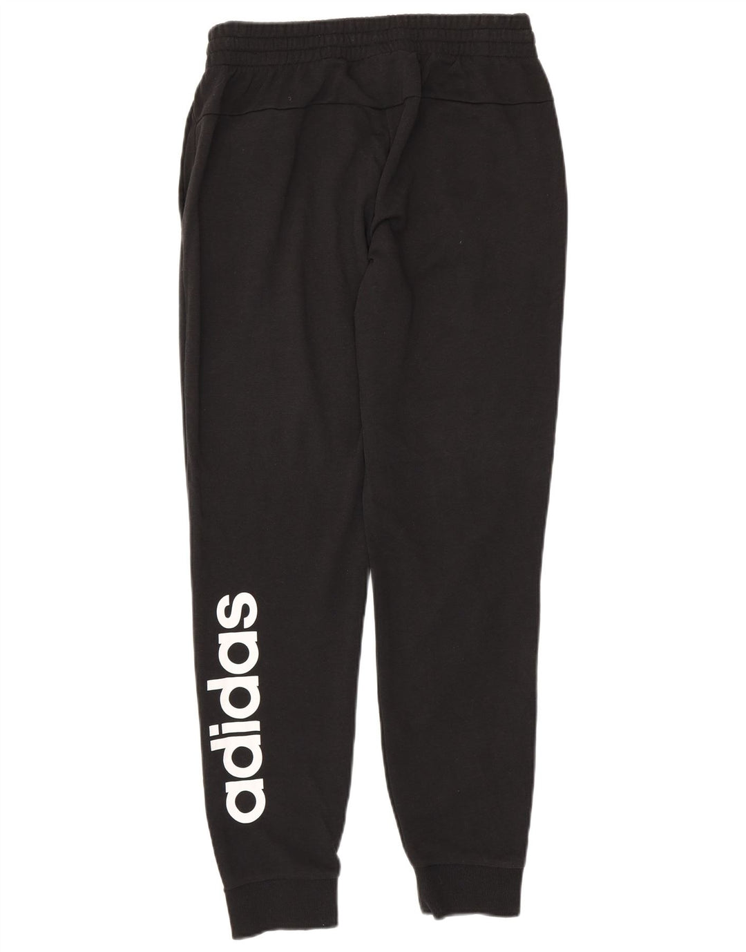 ADIDAS grafiske træningsdragtbukser til kvinder, joggere UK 12/14 Medium Black
