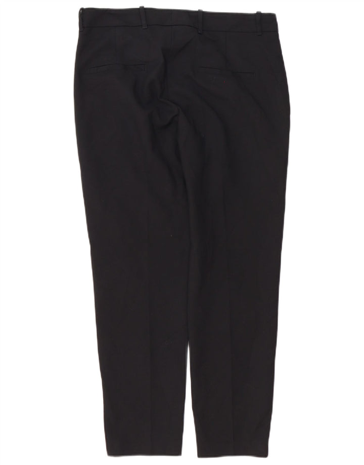 Zara Dame Slim Chino Bukser Medium W28 L27 Sort Bomuld