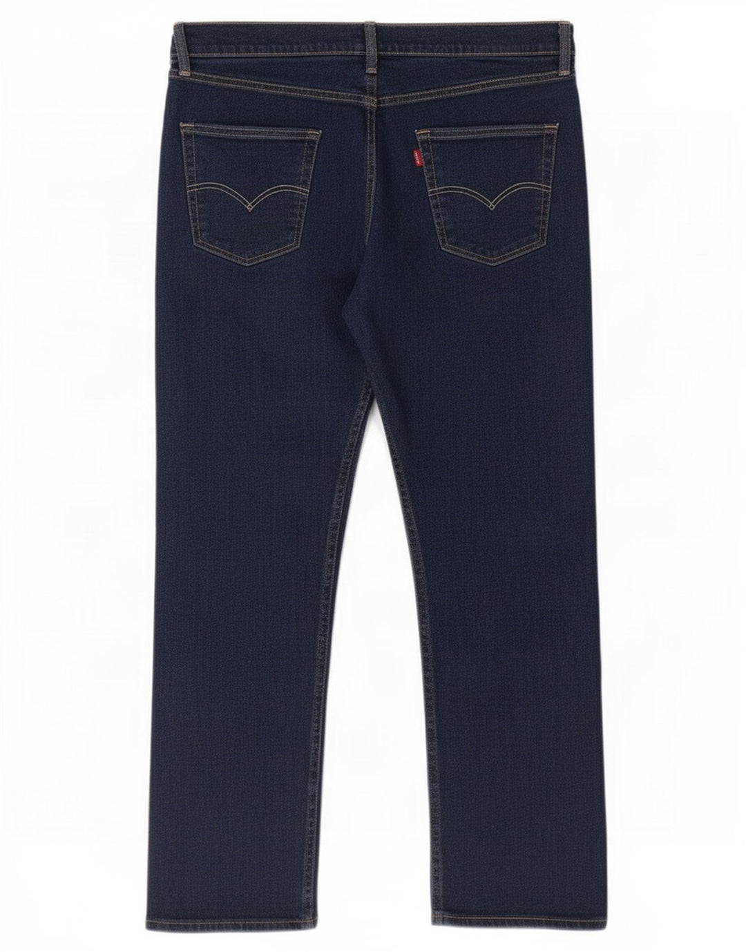 Levi's Straight Jeans til mænd W36 L30 Marineblå bomuld