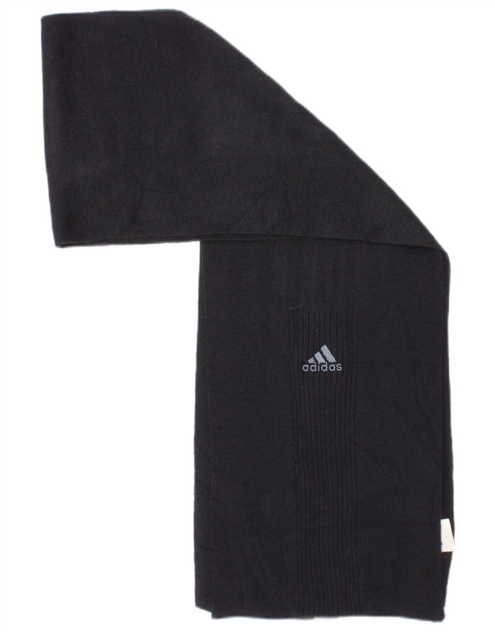 Adidas rektangel tørklæde til mænd One Size marineblå akryl