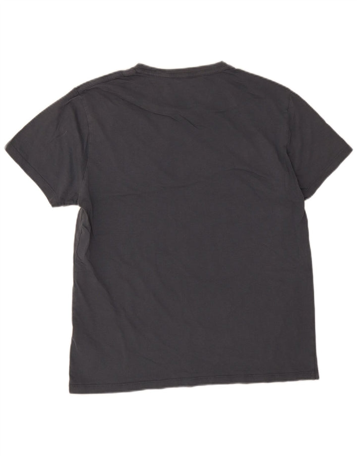 All Saints Herre Regular Fit T-Shirt Top Medium Grey Bomuld