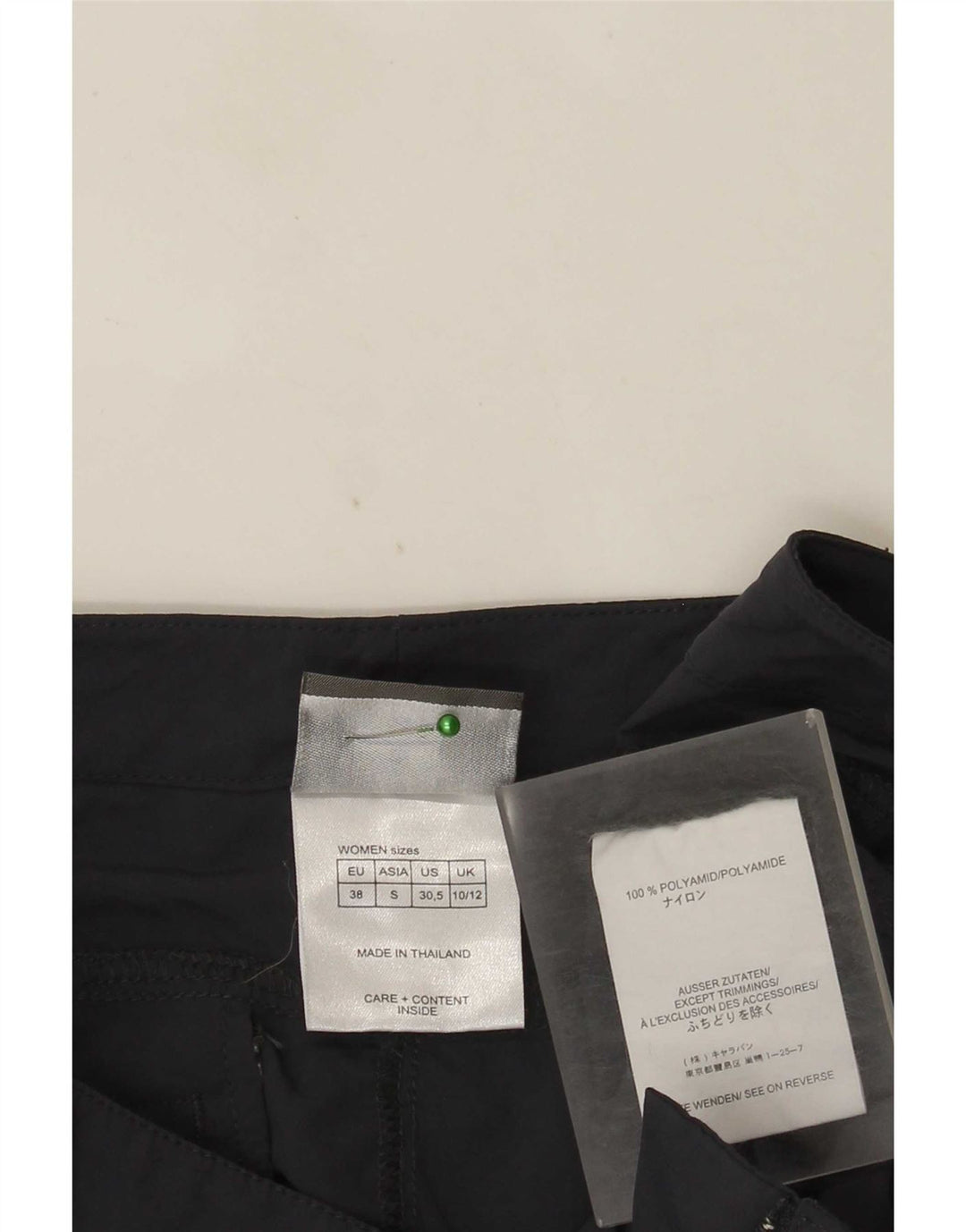 Jack Wolfskin Womens Skort UK 10/12 Medium W30 Navy Blue Polyamide