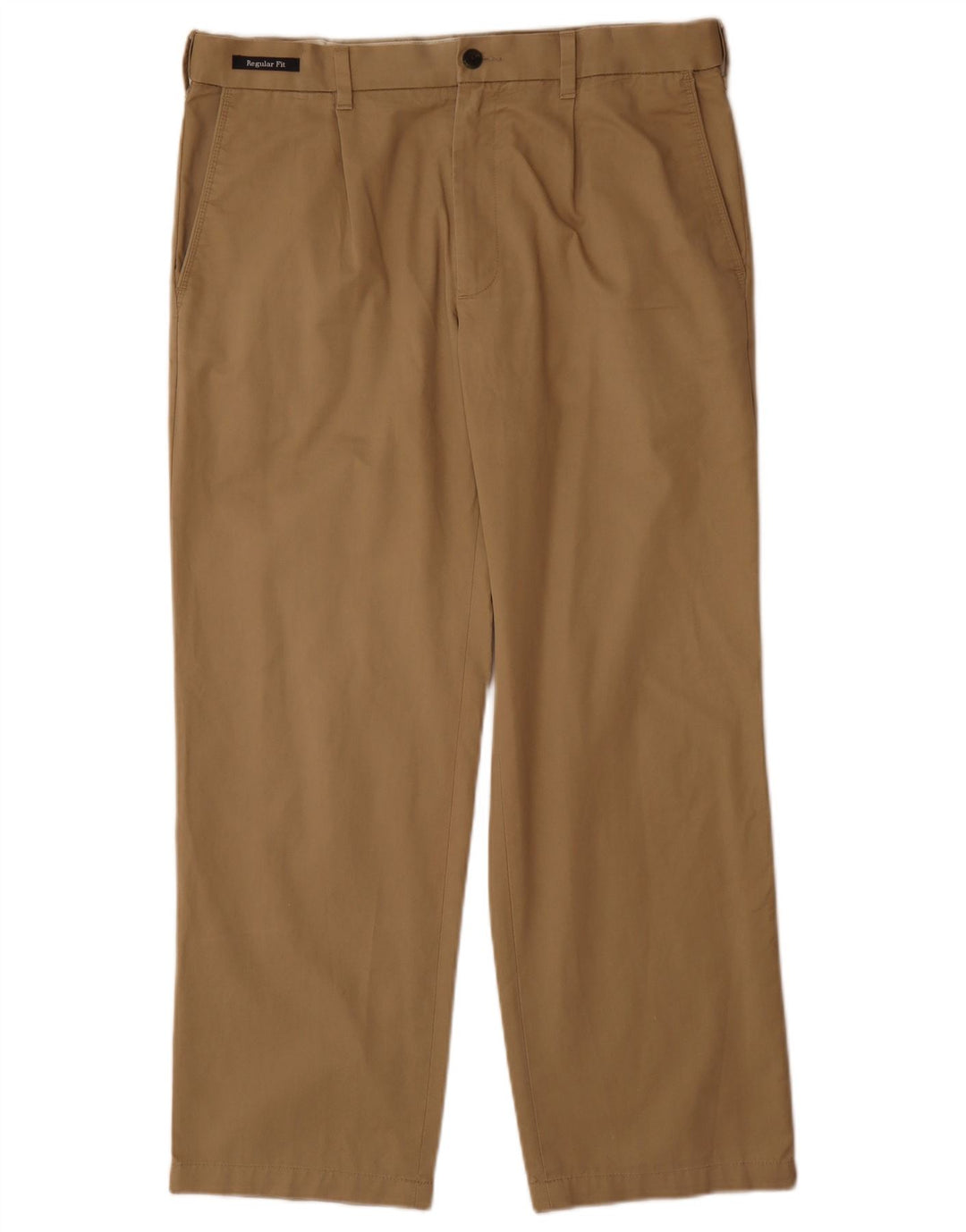 Marks & Spencer Herre Blue Harbor Regular Fit Chinobukser W34 L29 Beige