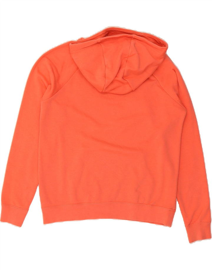 NIKE Womens Hoodie Jumper UK 14 Medium Orange Cotton Vintage Nike and Second-Hand Nike from Messina Hembry 