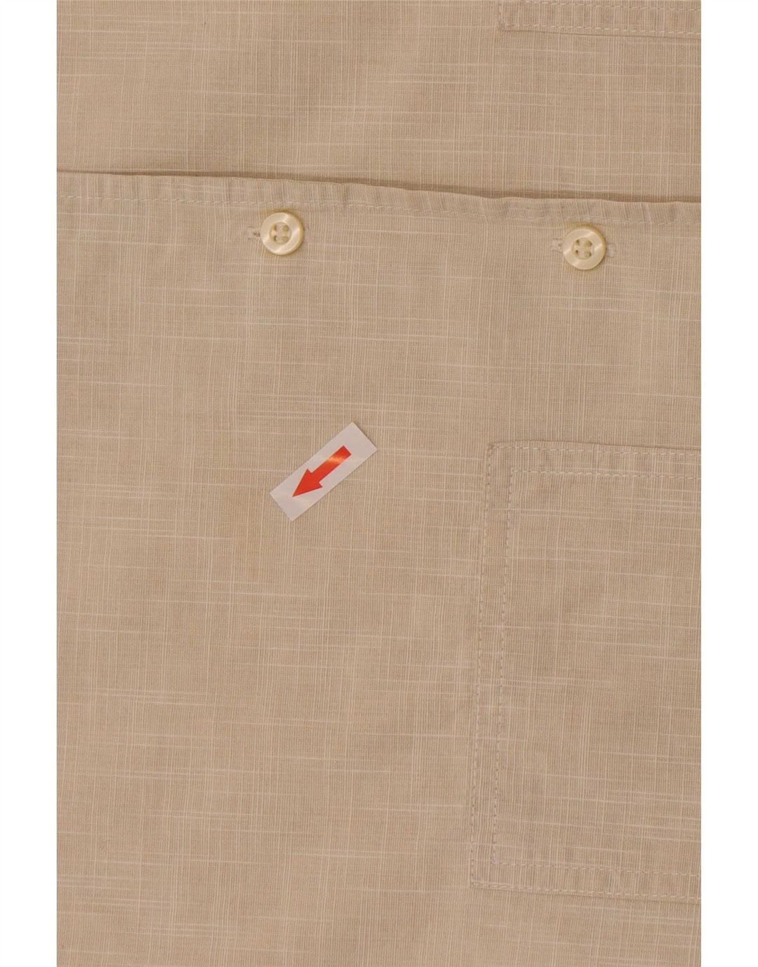 Gas Herreskjorte Medium Beige Bomuld