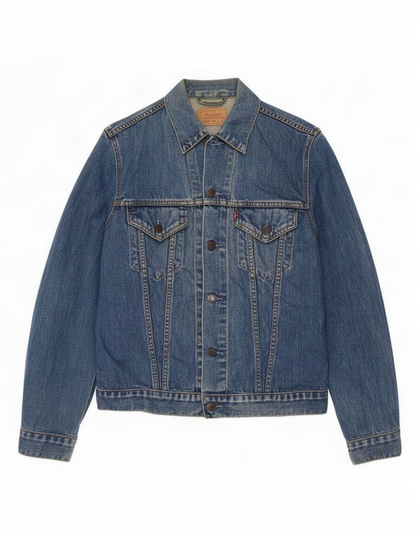 Levi's Herre denimjakke UK 40 Large Blue Cotton