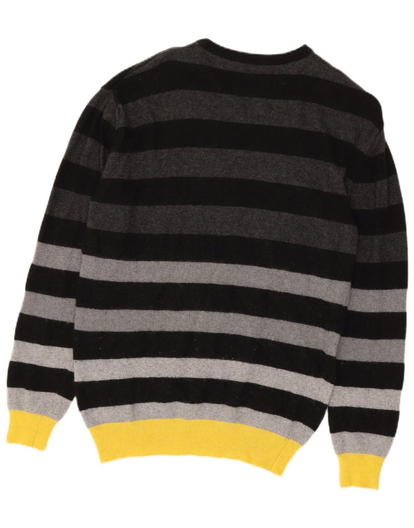 U.S. Polo Assn. Mens Crew Neck Jumper Sweater 2XL Multicoloured Striped