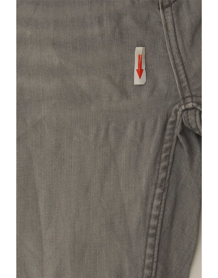 Zara Dame Slim Jeans EU 40 Medium W30 L27 Grå Bomuld