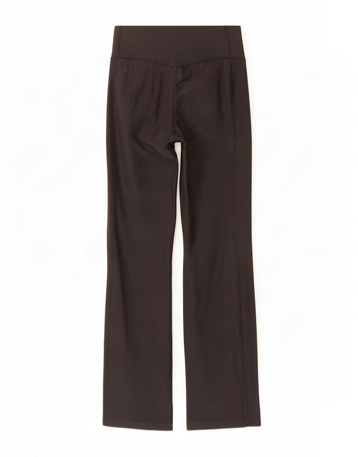 Nike Dame Dri Fit Flare Leggings UK 14 Medium Sort Polyester