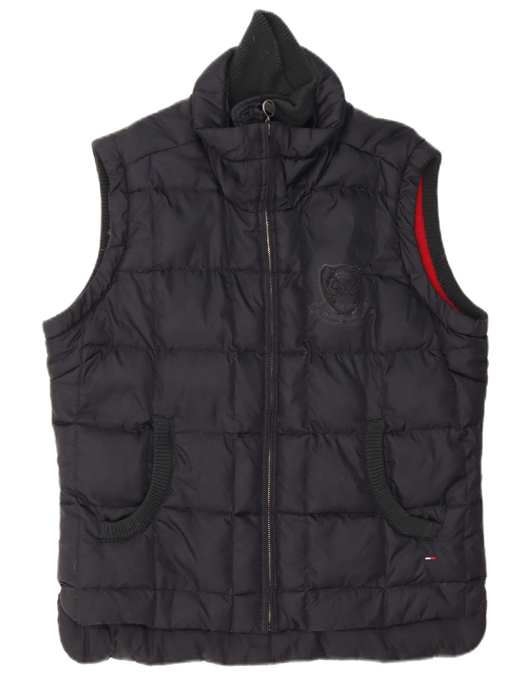 Tommy Hilfiger Dame Polstret Gilet UK 18 XL Navy Blue Polyester
