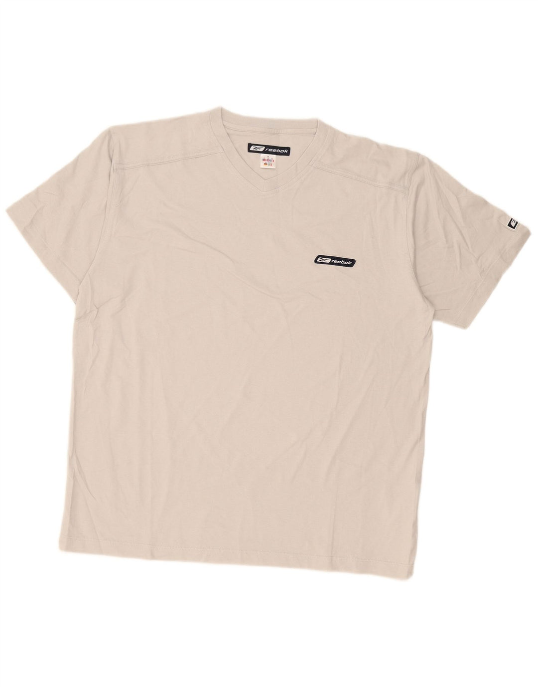 Reebok Herre T-Shirt Top XL Grå Bomuld