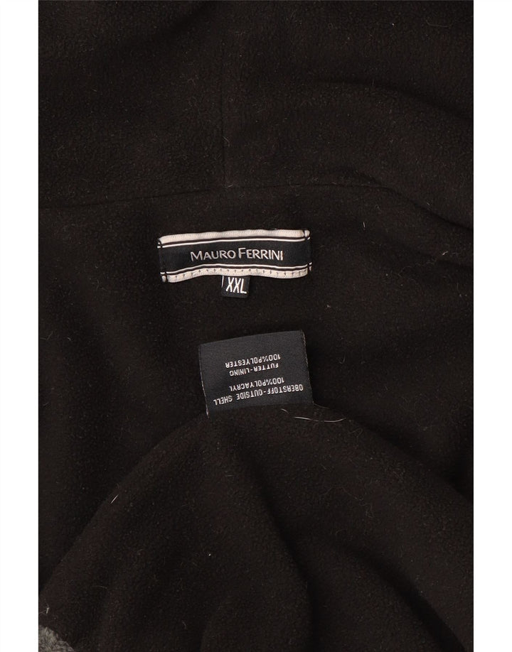 MAURO FERRINI Herre hættecardigantrøje 2XL Flerfarvet Stribet