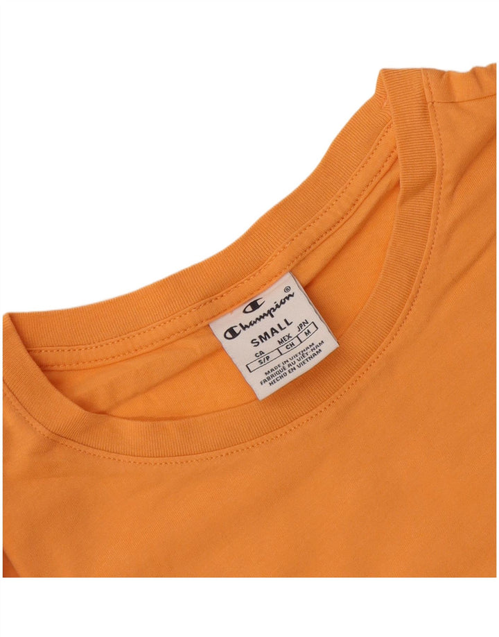 Champion Herre Grafisk T-Shirt Top Lille Orange