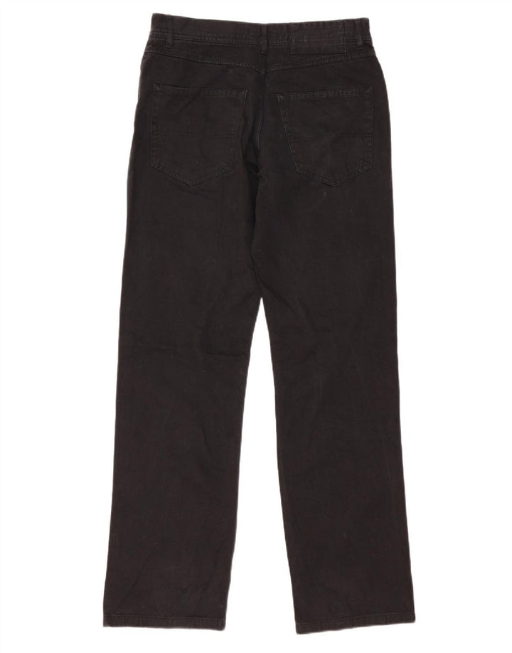 Zara Straight Jeans til mænd EU 40 Medium W31 L32 Sort Bomuld