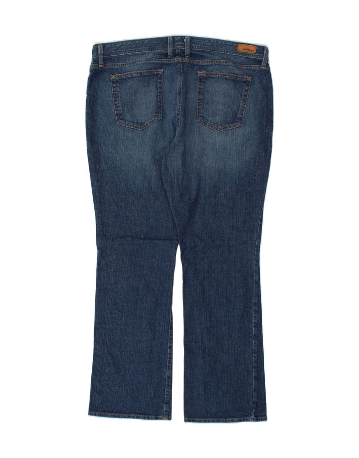 EDDIE BAUER Womens Bootcut Jeans W40 L31 Blue Cotton Vintage Eddie Bauer and Second-Hand Eddie Bauer from Messina Hembry 