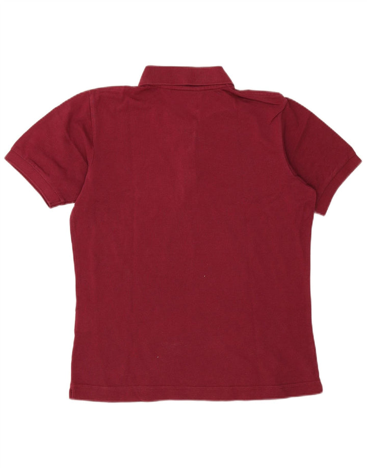 Kappa Dame Polo Shirt UK 16 Stor rødbrun bomuld