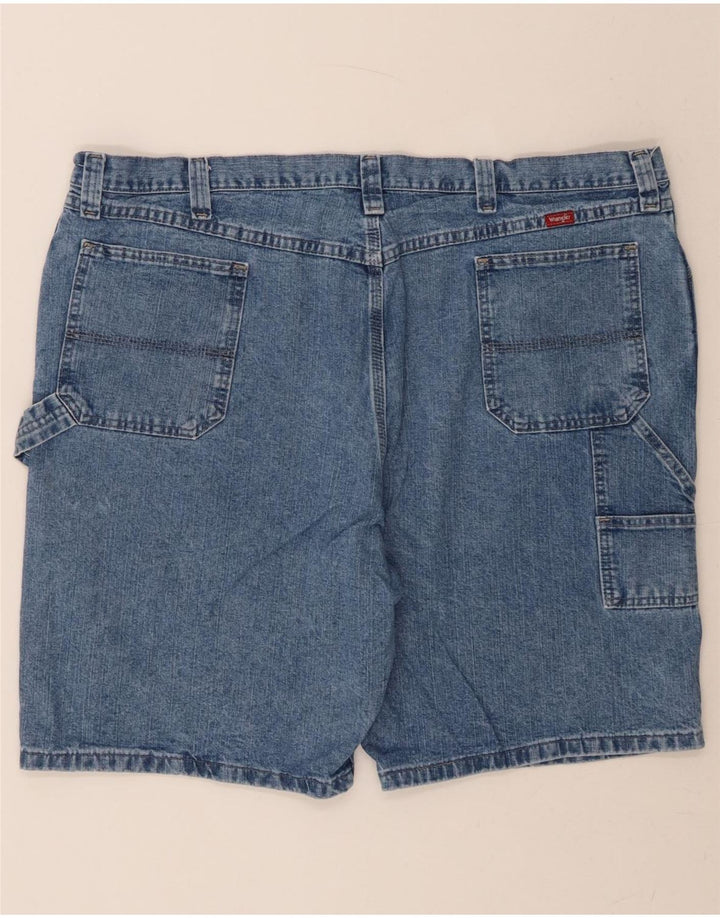 WRANGLER Mens Denim Shorts W46 3XL Blue Cotton Vintage Wrangler and Second-Hand Wrangler from Messina Hembry 