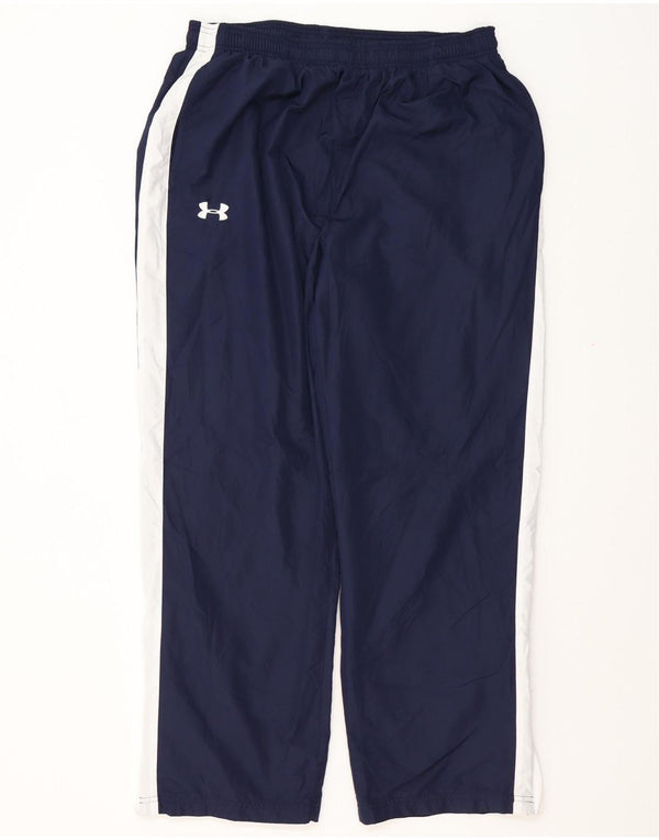 Under Armour Herre træningsdragt Bukser XL Navy Blue Colourblock Polyester