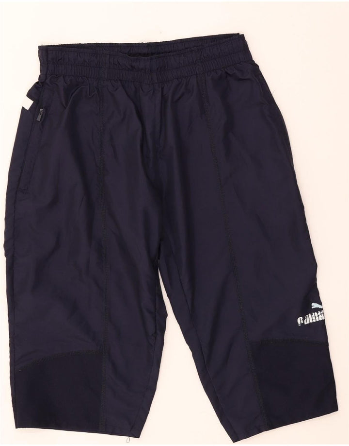 PUMA Herre Bermuda Sport Shorts XL Navy Blue Polyester