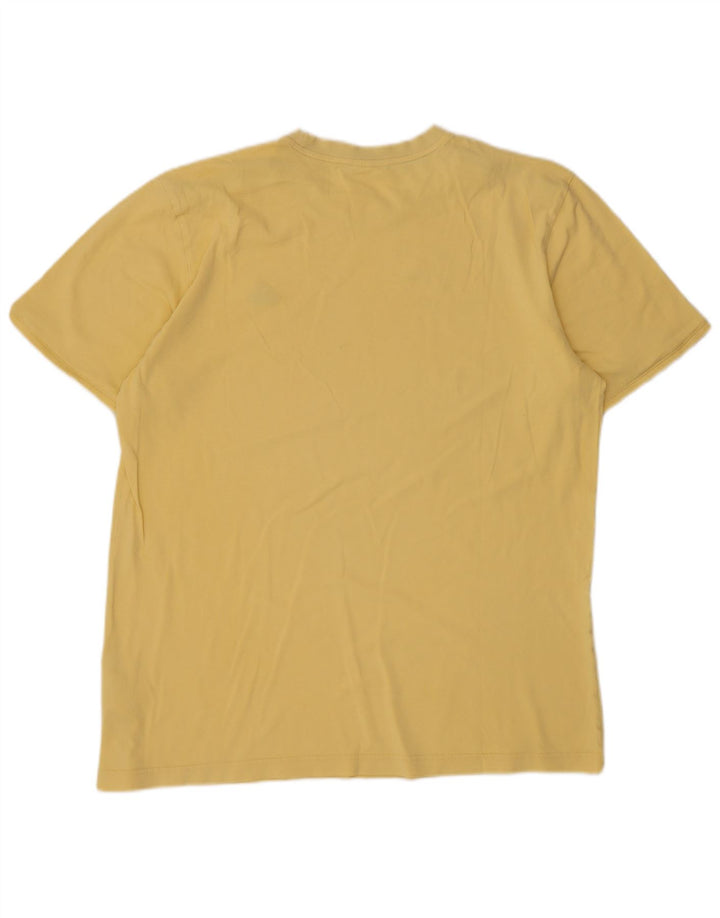 Adidas Herre T-Shirt Top Stor Gul Bomuld