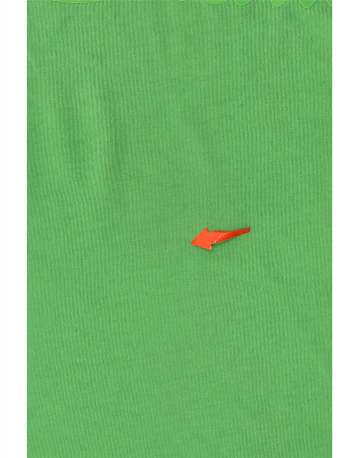CHAMPION Herre grafisk T-shirt Top Medium Grøn Bomuld