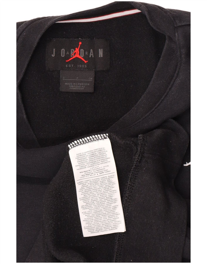 Jordan sweatshirt til mænd, lille sort bomuld