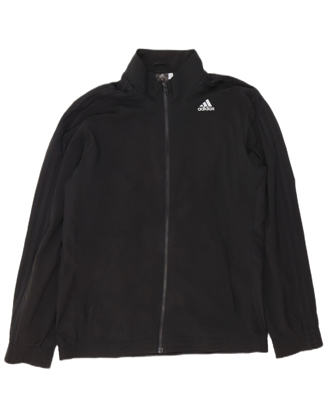 Adidas Herre Climalite Træningsdragt Topjakke UK 42/44 Stor Sort