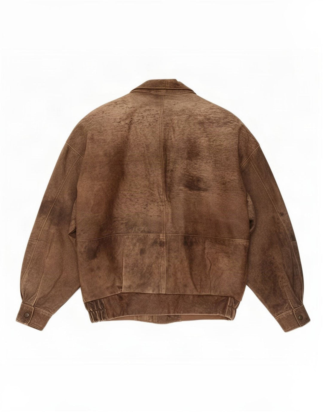 Vintage herre læderjakke UK 42 XL Brun