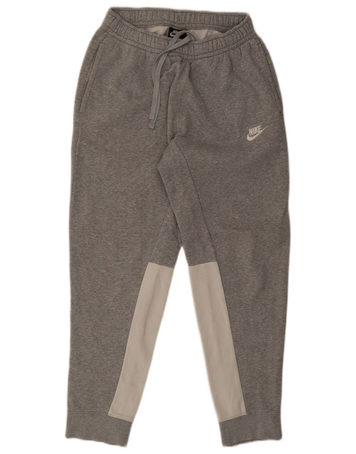 Nike Træningsdragt bukser til mænd Joggers Små Grå Colourblock Bomuld