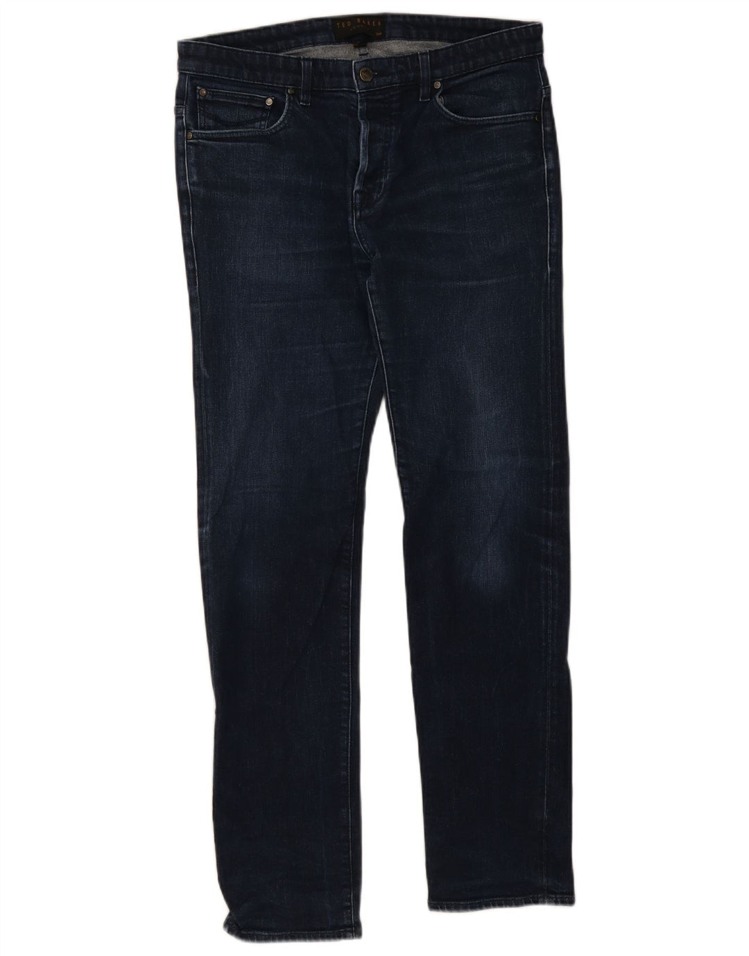 Ted Baker Herre Regular Slim Jeans W34 L32 Blå